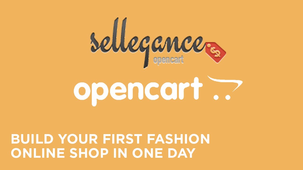 Build Your First Fashion Website Using OpenCart