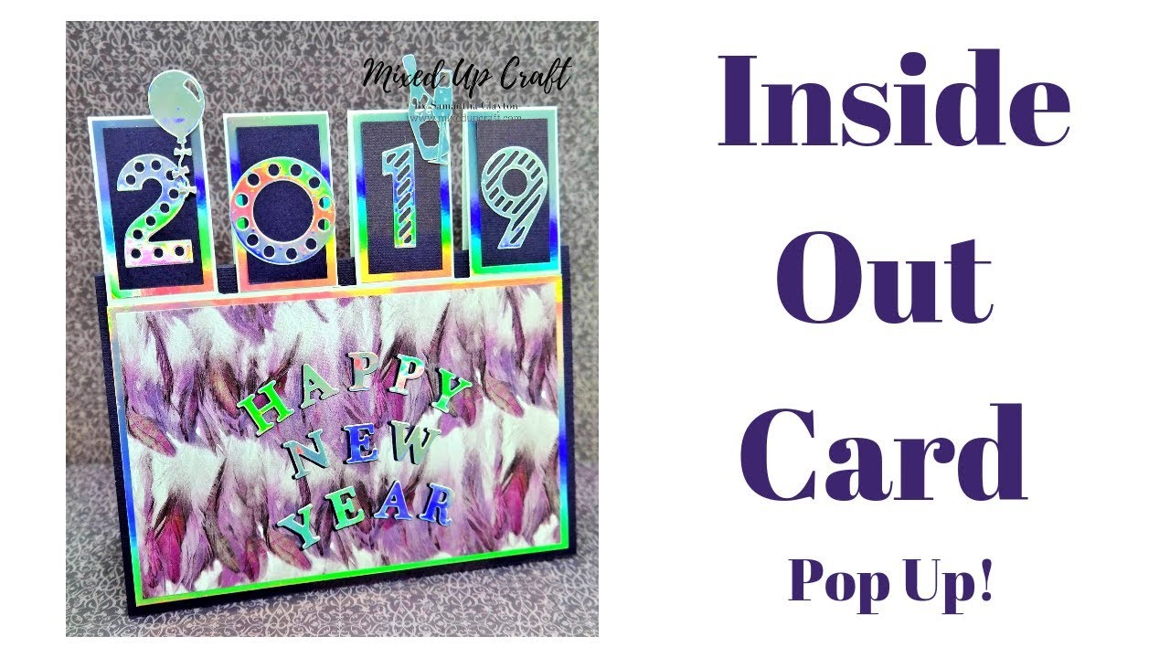 Inside Out Card | Original Design | Mixed Up Craft