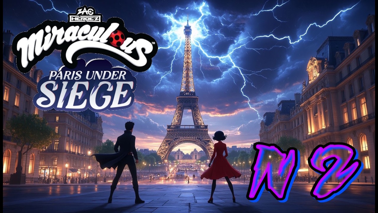 Miraculous Paris Under Siege - Бражник вернулся, но стал сильнее! #2🗼 🐞🐈‍⬛