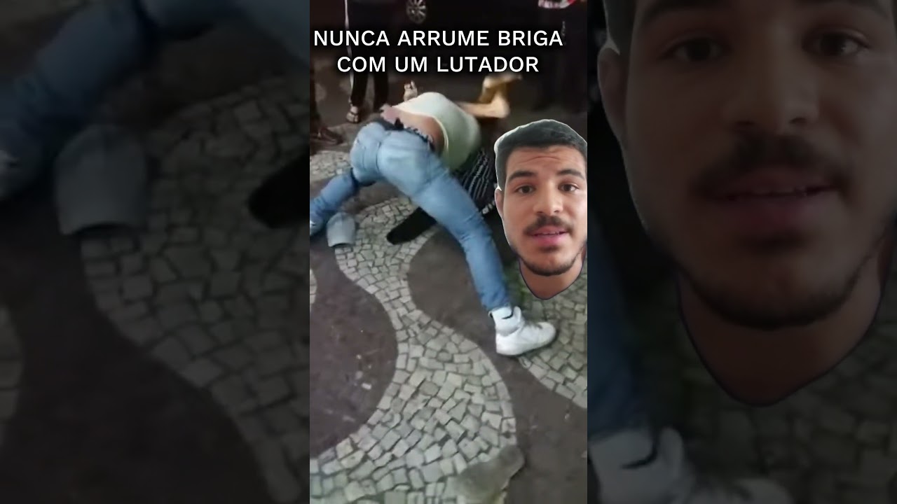N&atilde;o arrumei Briga Com um Lutador 🔴😨 #bjj #jiujitsu #jiujitsuacademy