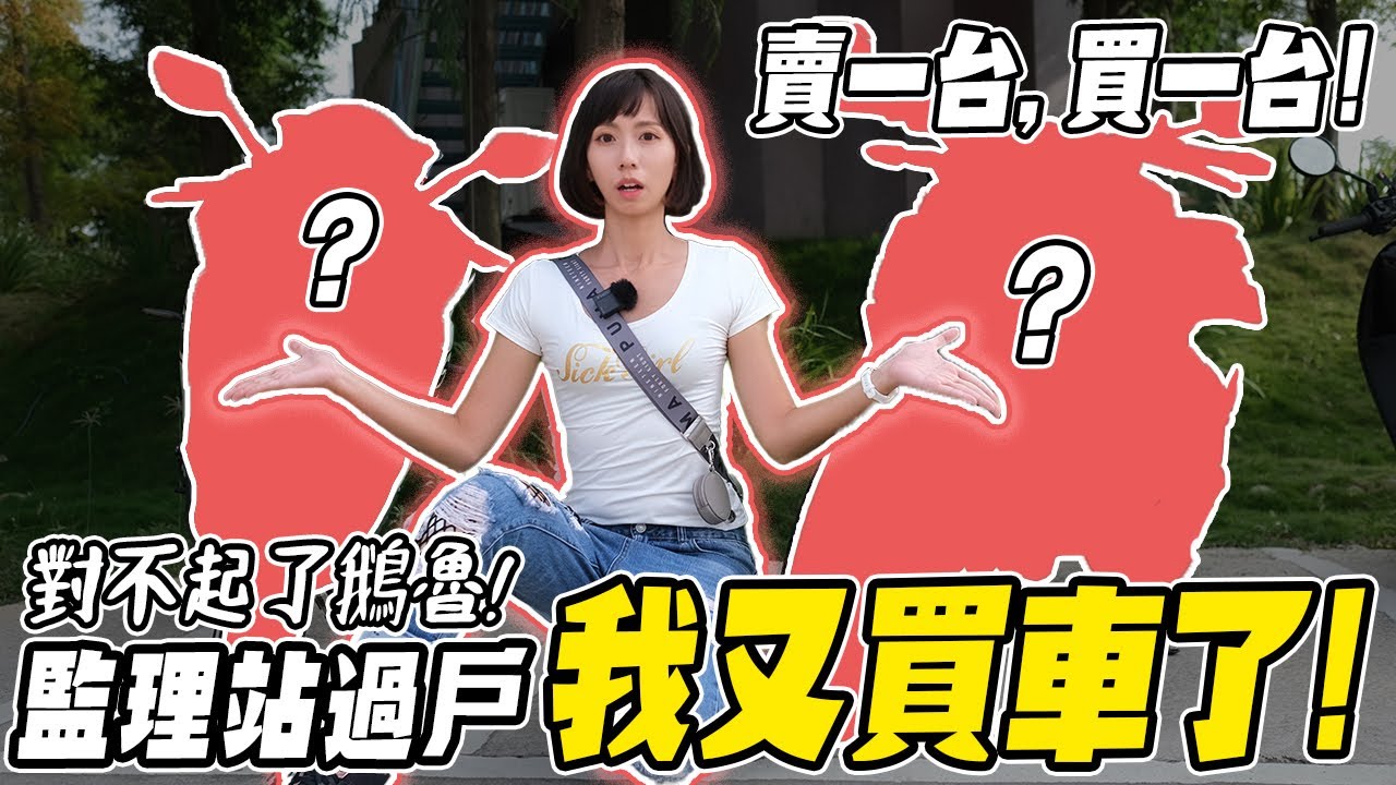 今天要來去監理站過戶啦！賣一台車＋買一台車，對不起了鵝魯！【鵝鵝小生活】