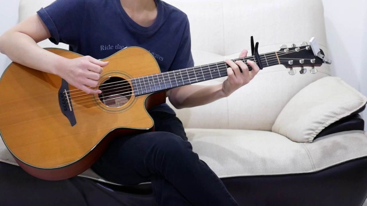 陳雪凝 - 你的酒館對我打了烊 (acoustic guitar solo)