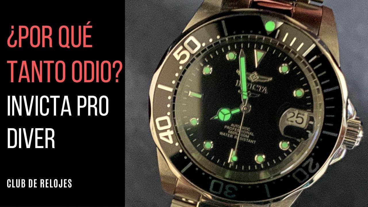 Invicta ¿ Por qué tanto odio?/ Reseña del Pro diver 8926