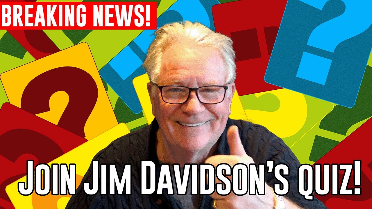 Jim Davidson - Join Jim's quiz!