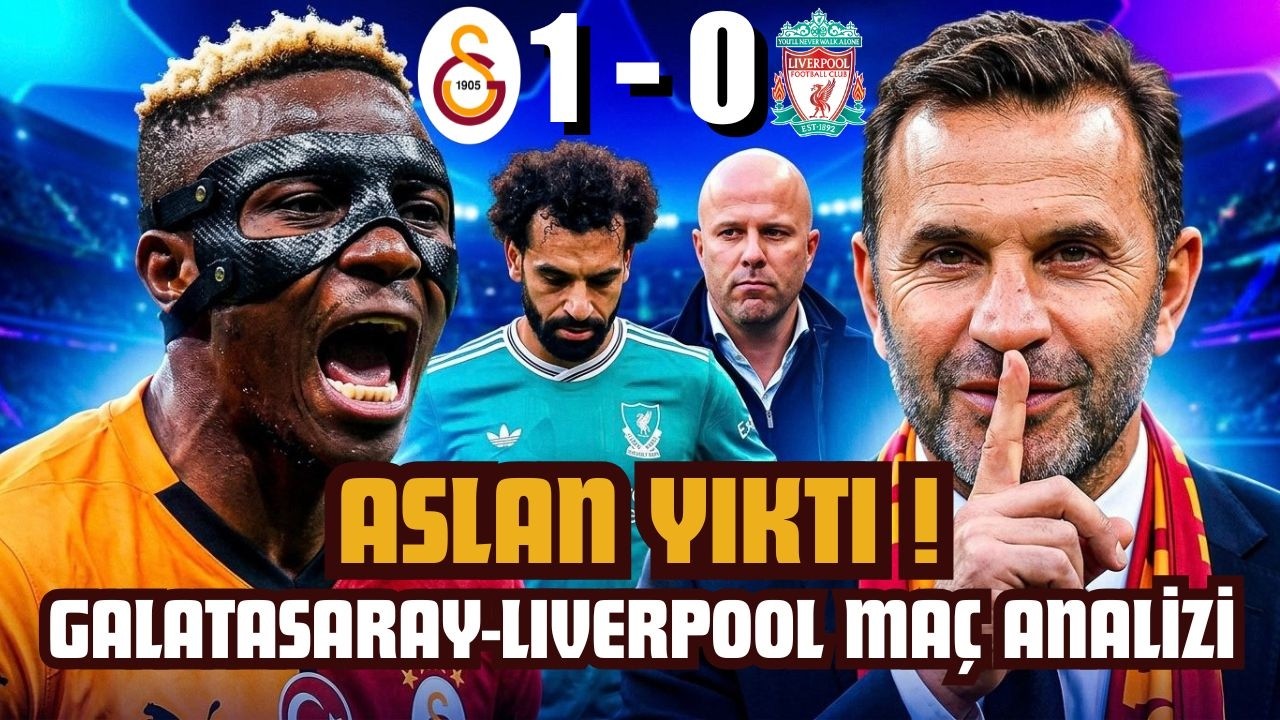 ''Galatasaray 1-0 Liverpool | Galatasaray'ın Liverpool Zaferi ve Osimhen'in Gözyaşları''