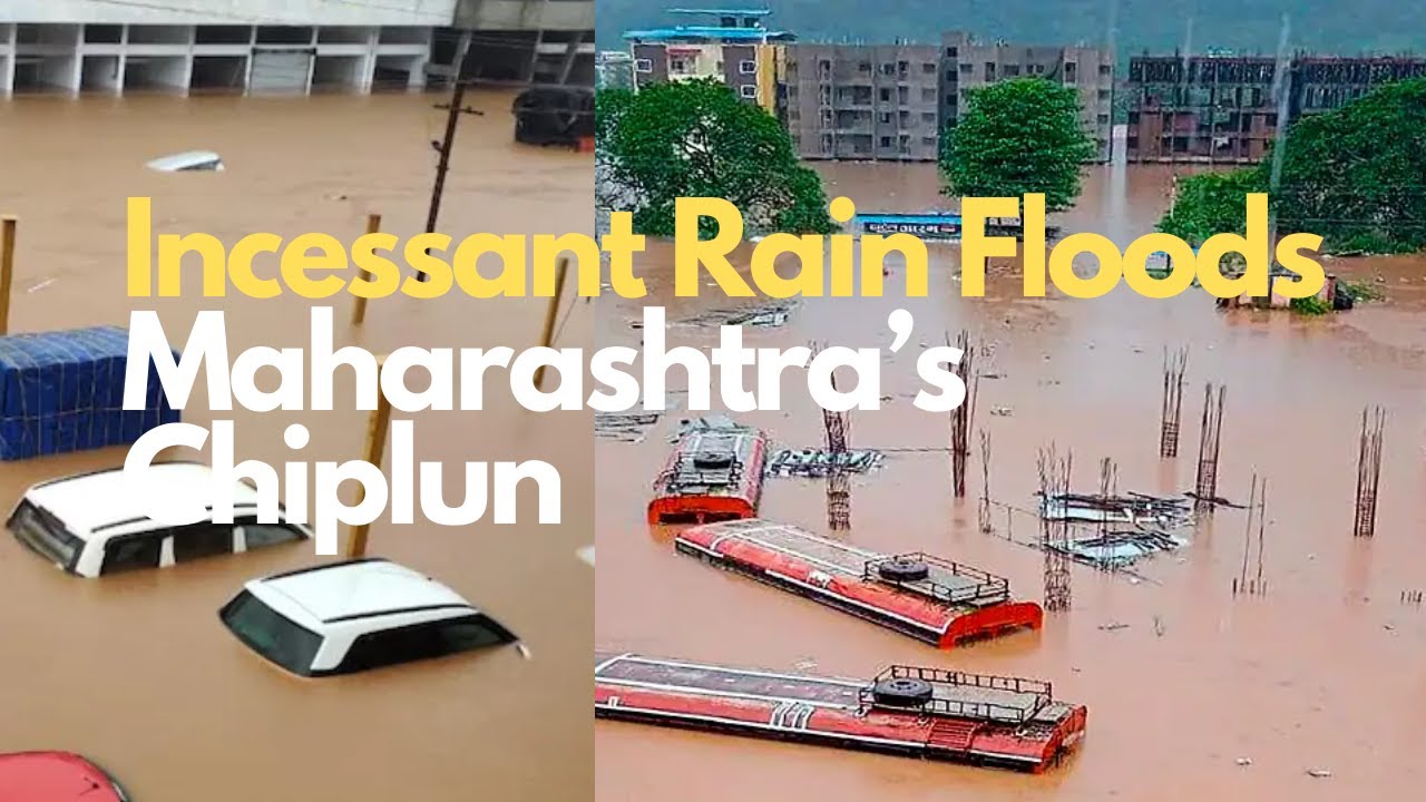 Incessant Rain Floods Maharashtra&rsquo;s Chiplun; Markets, Railway & Bus Stations Submerged  Current News