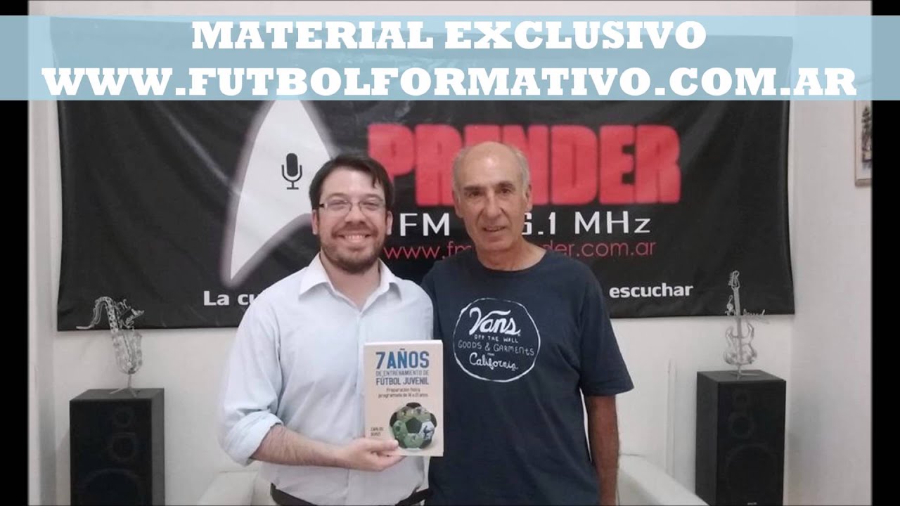 Carlos Borzi hablando sobre Entrenamiento y Preparación Física para el Fútbol