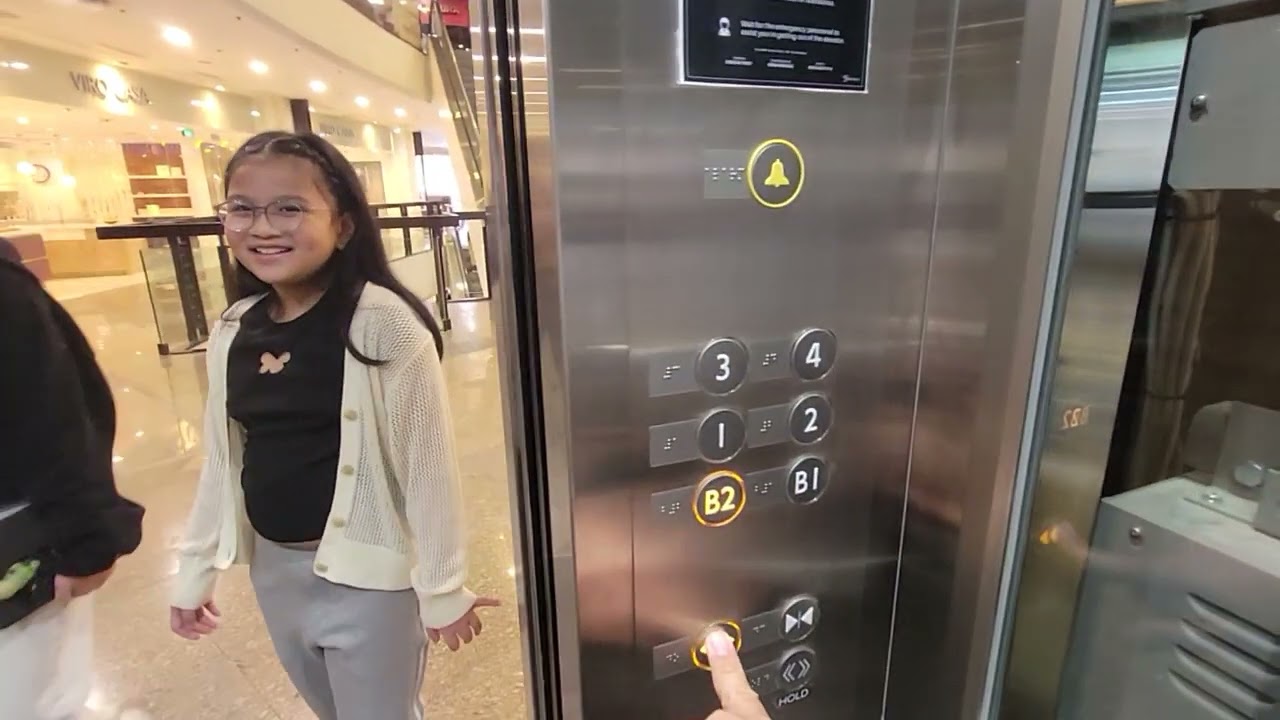 Brand New Mitsubishi Elevator at Greenbelt 5 - B2-L4 (Replaced OTIS)