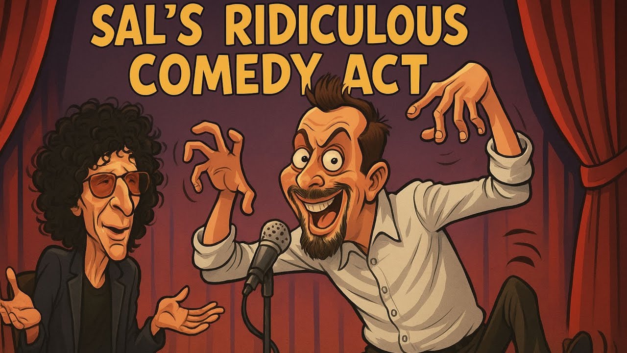 Sal Does Very Racist Comedy - howard sten show