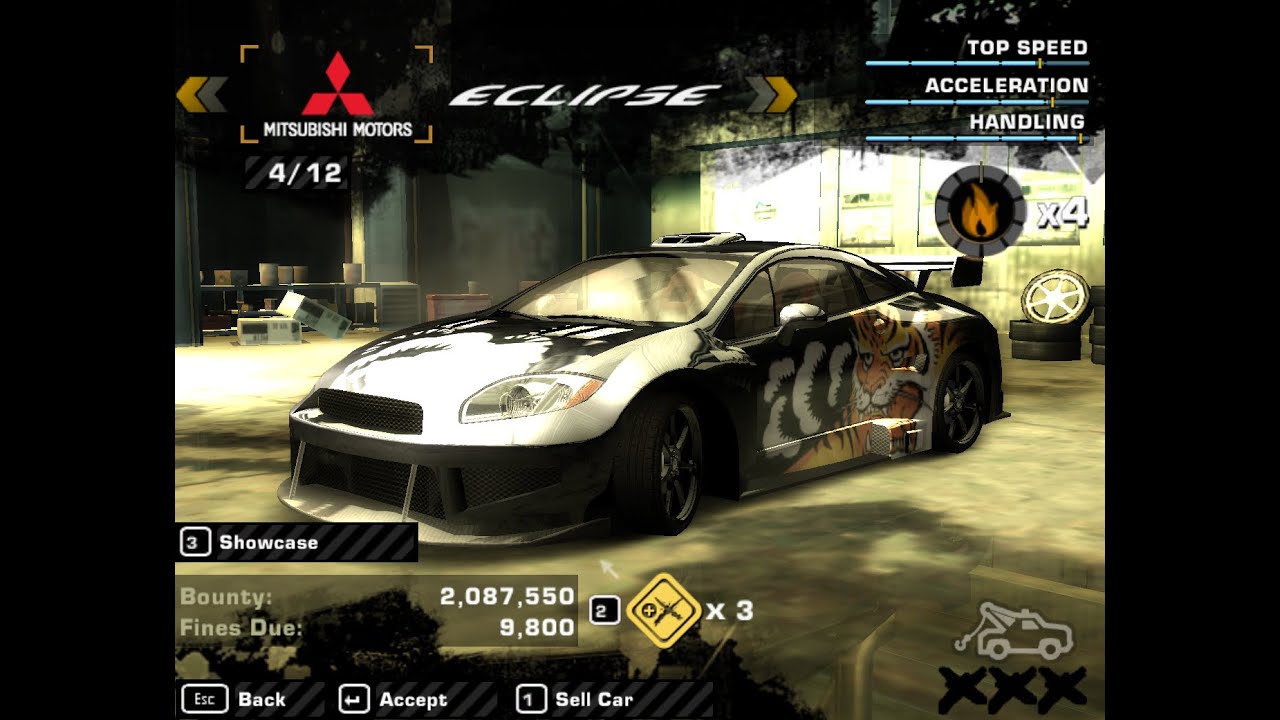 [NFS - Most Wanted(2005)] 讓我來告訴你！車體性能不代表一切！