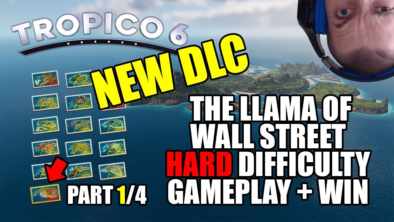 Tropico 6 DLC &laquo;Лама с Уолл-стрит&raquo;: полный игровой процесс миссии, часть 1/4