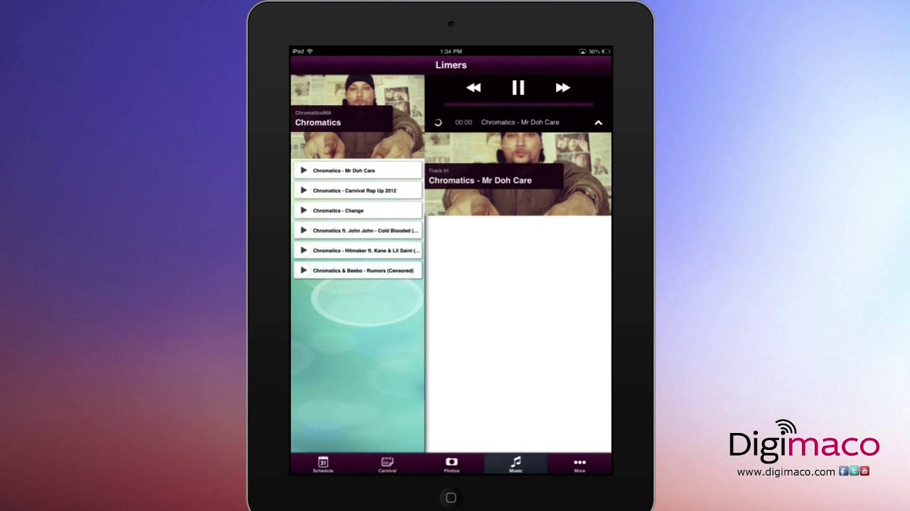 First look at the Lime.tt mobile web app