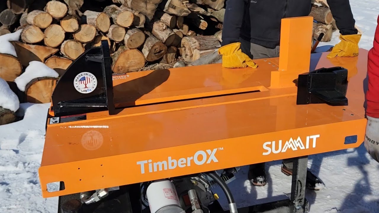 I Have Been To The Summit, and The View Is Amazing!!  The TimberOX Summit Log Splitter