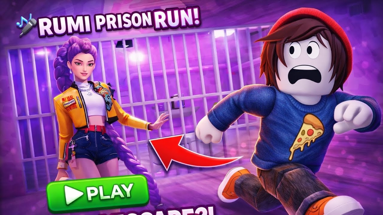 ESCAPING RUMI PRISON! 😱 Full Obby Walkthrough | RUMI PRISON RUN! Roblox Gameplay