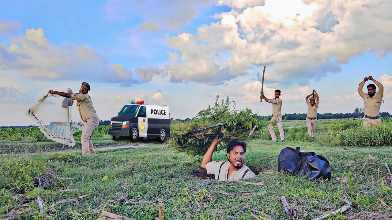 Kadi vs Police 🚔 Totally Amazing funniest Comedy Video ll Bindassclub