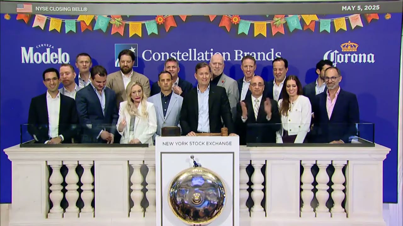 Constellation Brands (NYSE: STZ) Rings The Closing Bell®