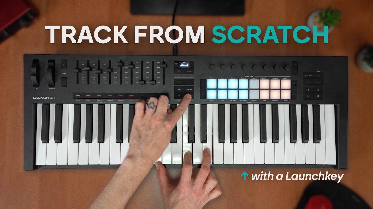 Making a track from scratch with Launchkey
