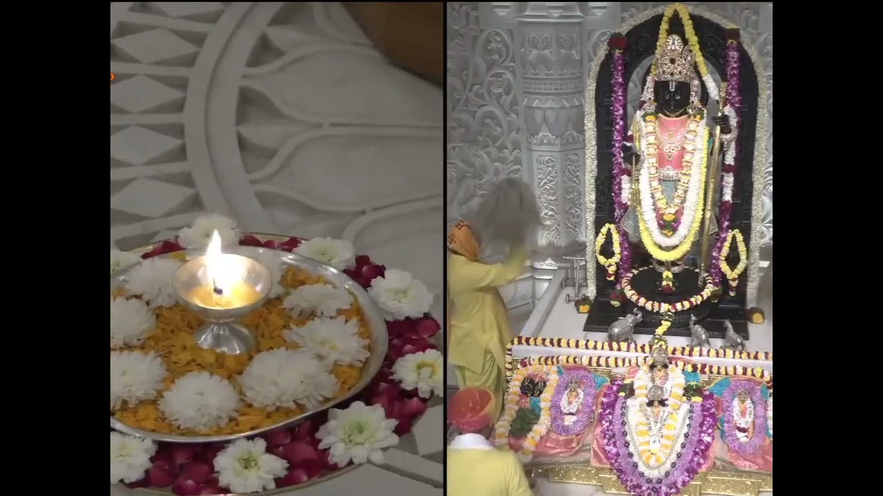 #श्री #रामलला #रामजन्मभूमि मंगला श्रृंगार आरती दर्शन दिनांक–22-02-26 रविवार #viral #video #ram