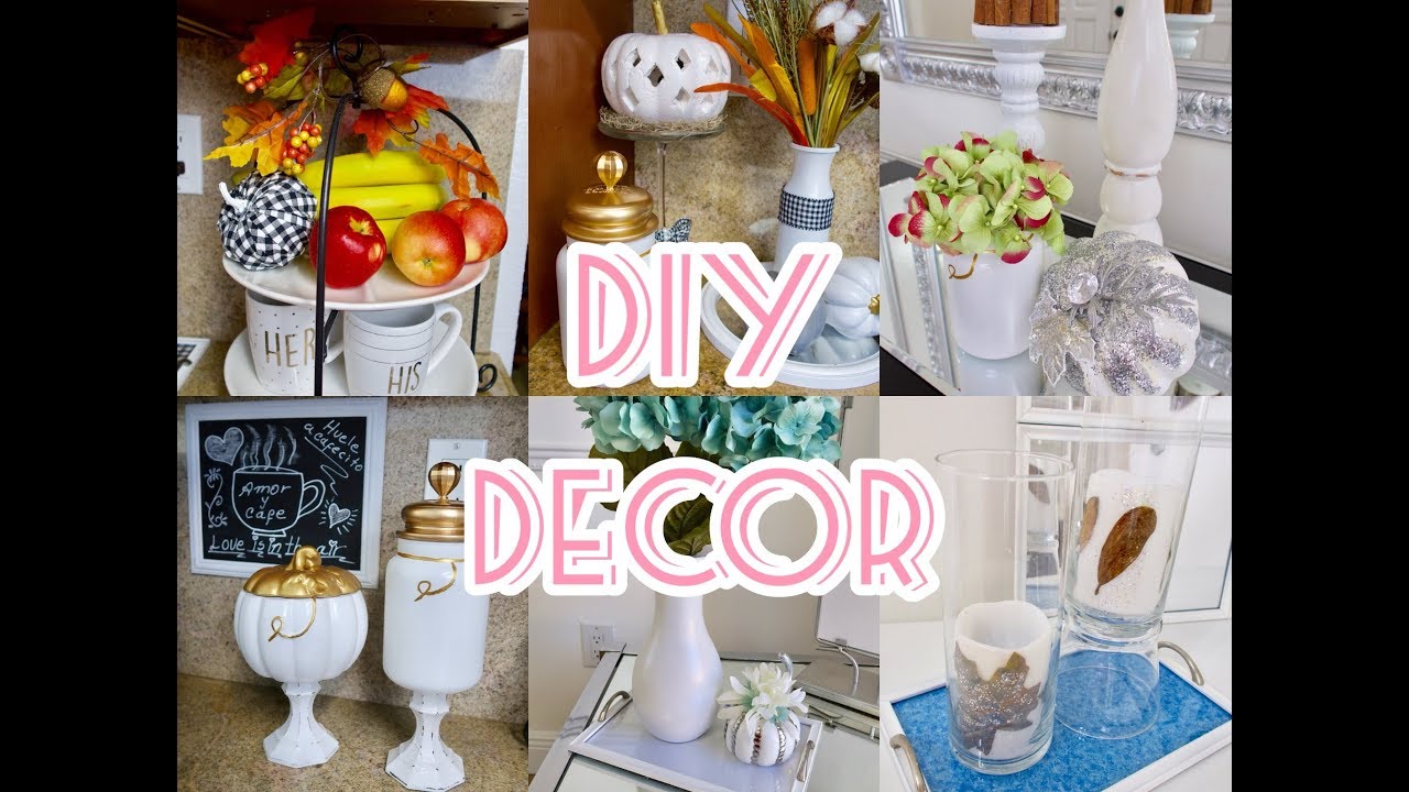 DECORACIONES PARA LA COCINA // JARRA RECICLADA, GALLETERO, BANDEJA, TABLERO