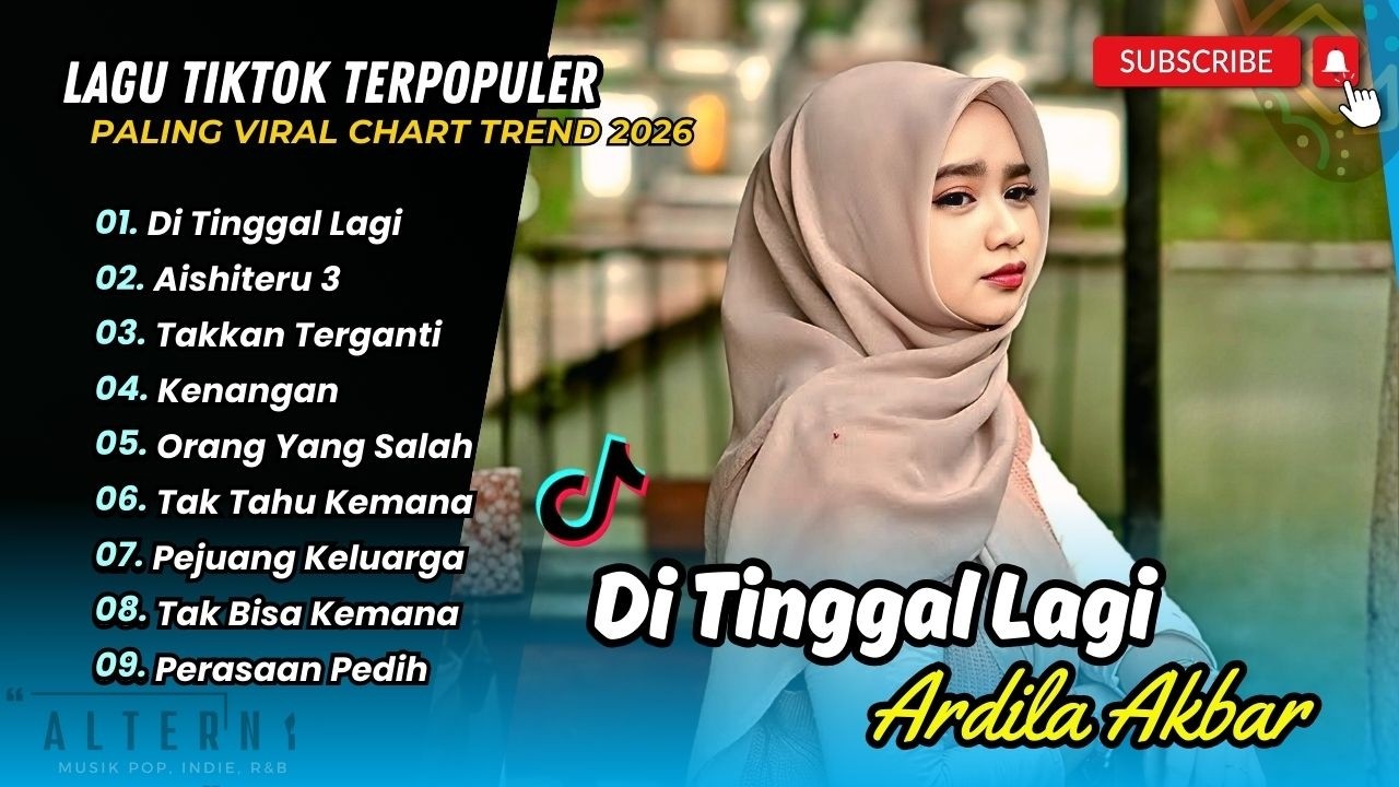 Ardila Akbar - DITINGGAL LAGI - AISHITERU 3 - TAKKAN TERGANTI - KENANGAN || LAGU COVER TERPOPULER