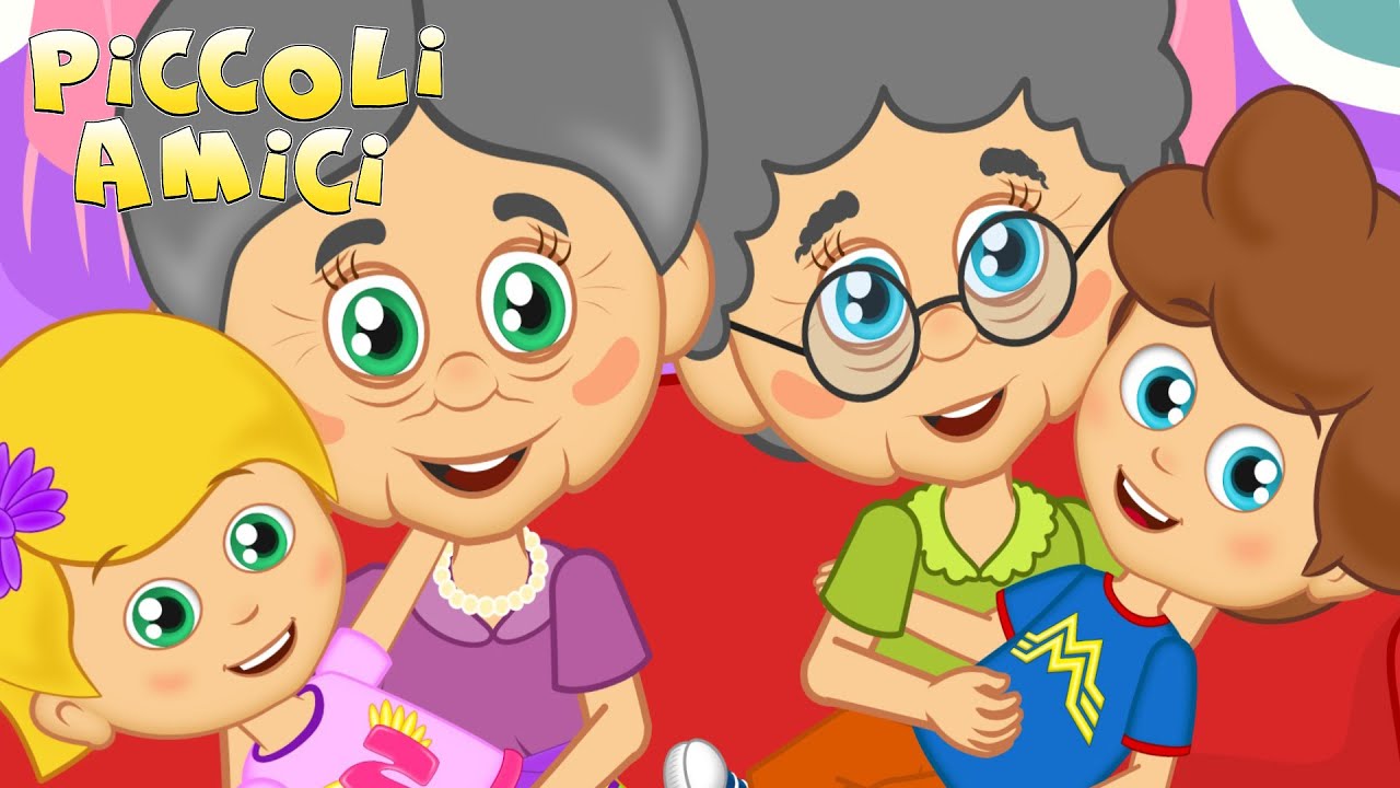 La nonna canzone | Canzoni per Bambini con Piccoli Amici
