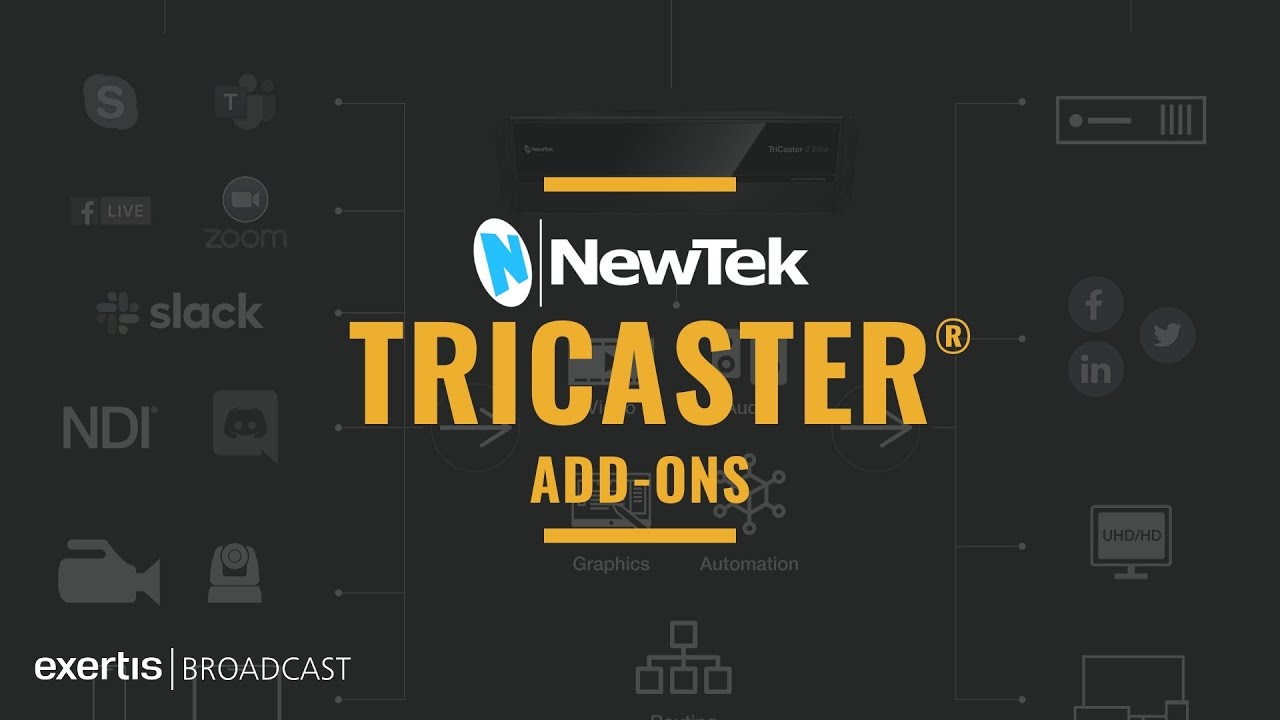 NewTek TriCaster Pro Add-Ons