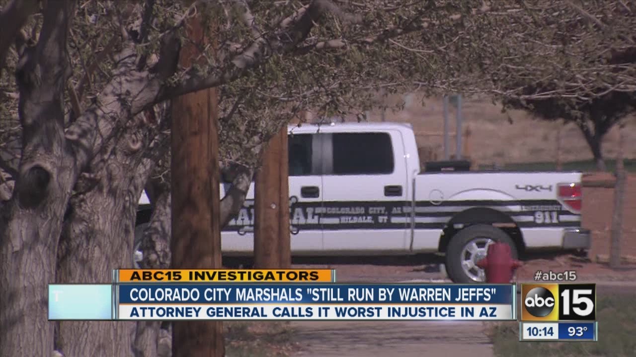 Colorado City marshals still run by Warren Jeffs?