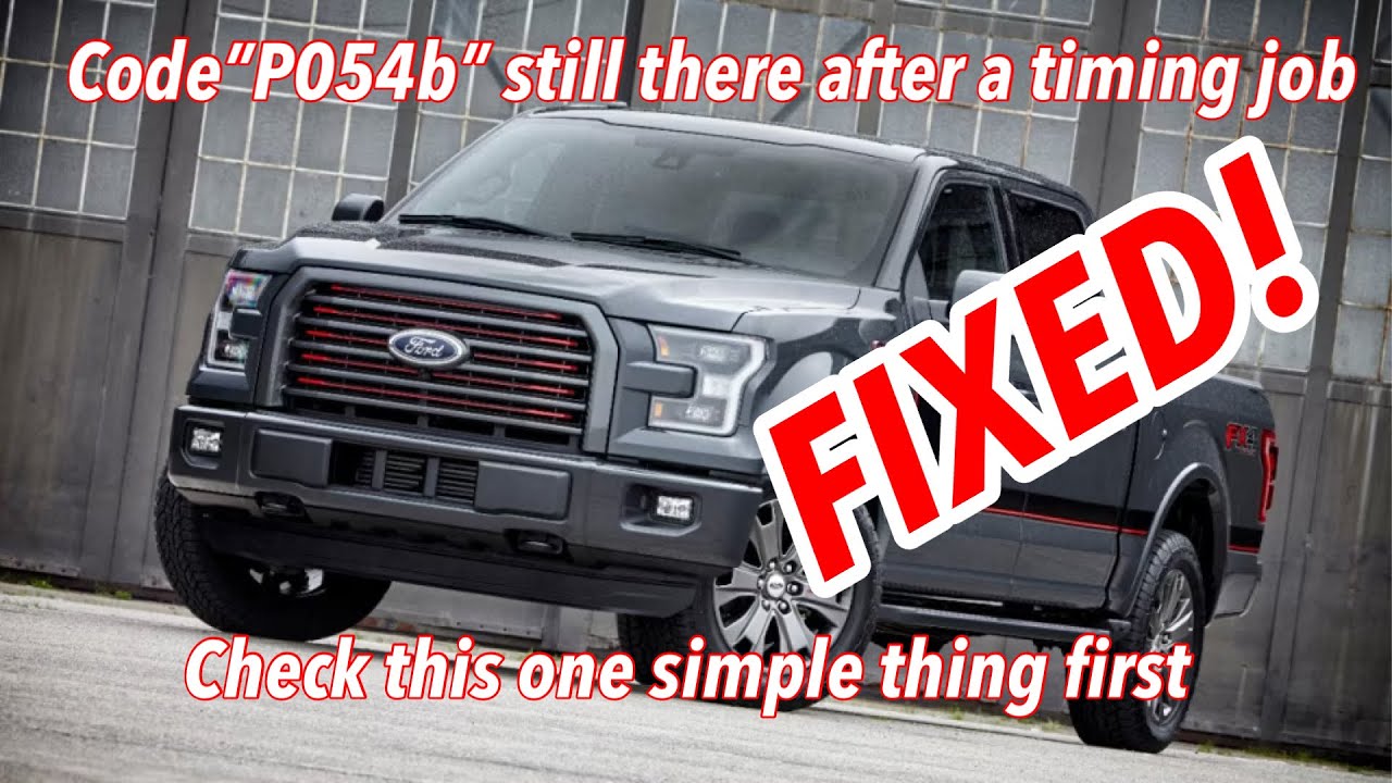 2011-2016 Ford f150 ecoboost code p054b problem found and it wasn&rsquo;t the cam phaser for once.