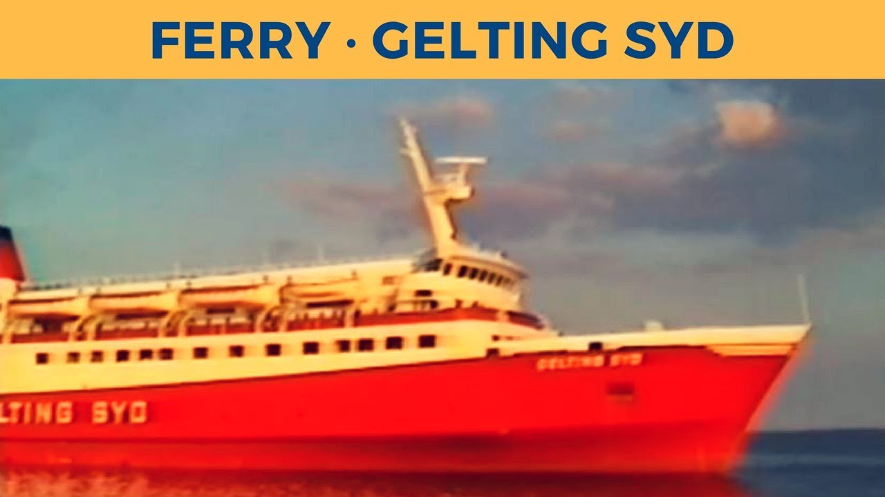 Classic Ferry Video 1996 - Departure of ferry GELTING SYD, Faaborg (Nordisk Færgefart A/S)