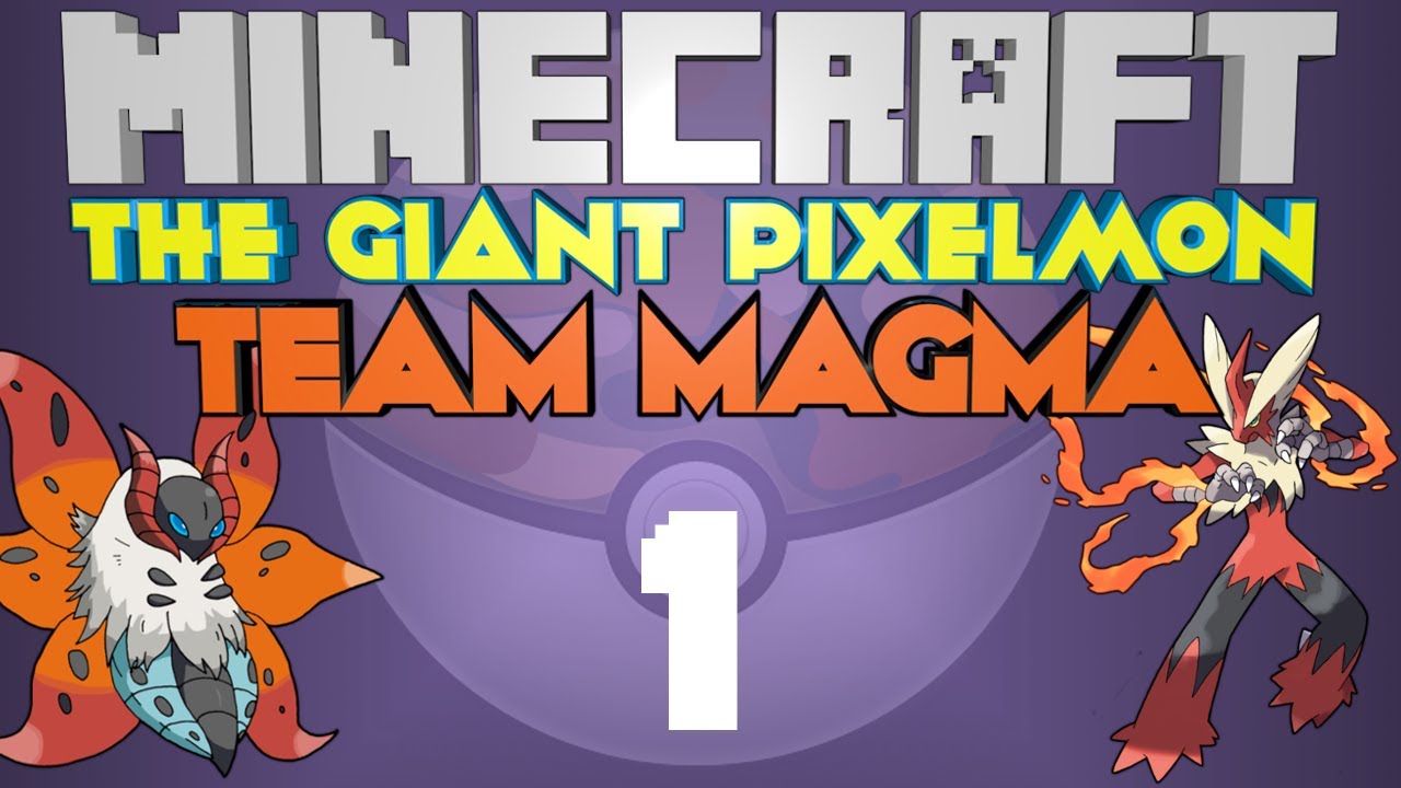 Minecraft Pixelmon 3.0 - The Giants LVL255 #1 Team Magma Boss! (Minecraft Pokemon Mod)