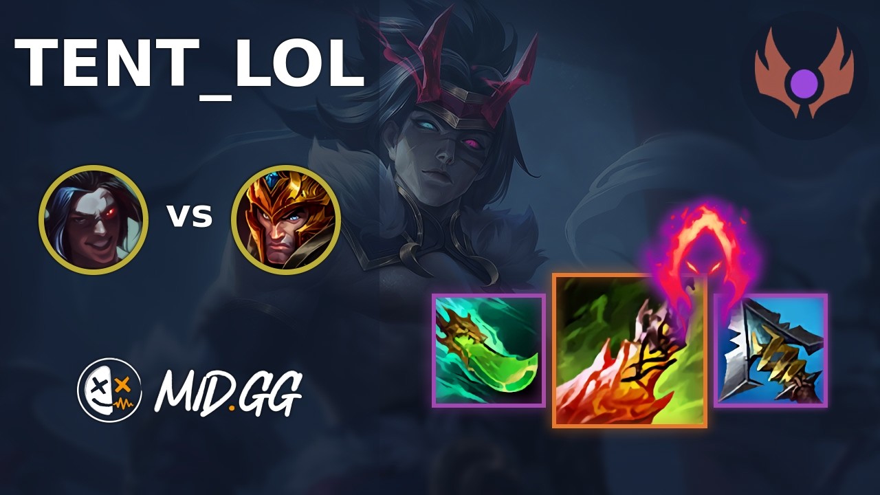 MID.GG: [ tent_lol ] Kayn JUNGLE vs Jarvan IV | EUW MASTER | LOL Season 2026