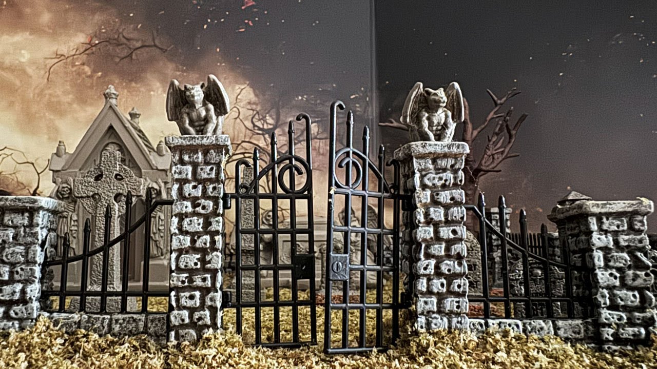 Haunted Souls Graveyard Review - Lemax Spooky Town Review