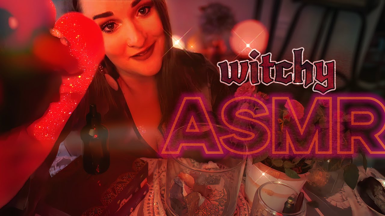 ASMR Good Witch Heals You🌙 Soft Spoken Roleplay✨Tingly Layered Sounds✨Energy Plucking