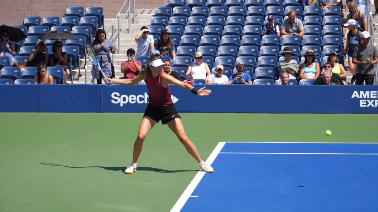 Maria Sharapova Forehand Slow Motion  - WTA Tennis Forehand Technique