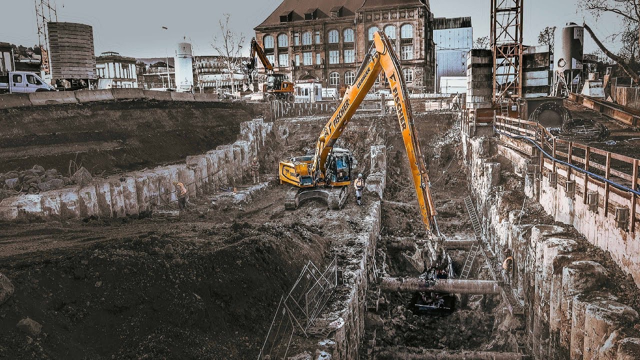 Stuttgart 21: ZU ENDE! Baufortschritt zum Ende des Winters 2019 | 19.03.19| #S21