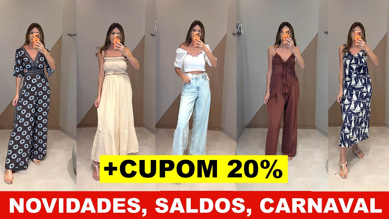RENNER NOVIDADES JANEIRO CUPOM 20% ATE EM SALDOS SÓ HOJE