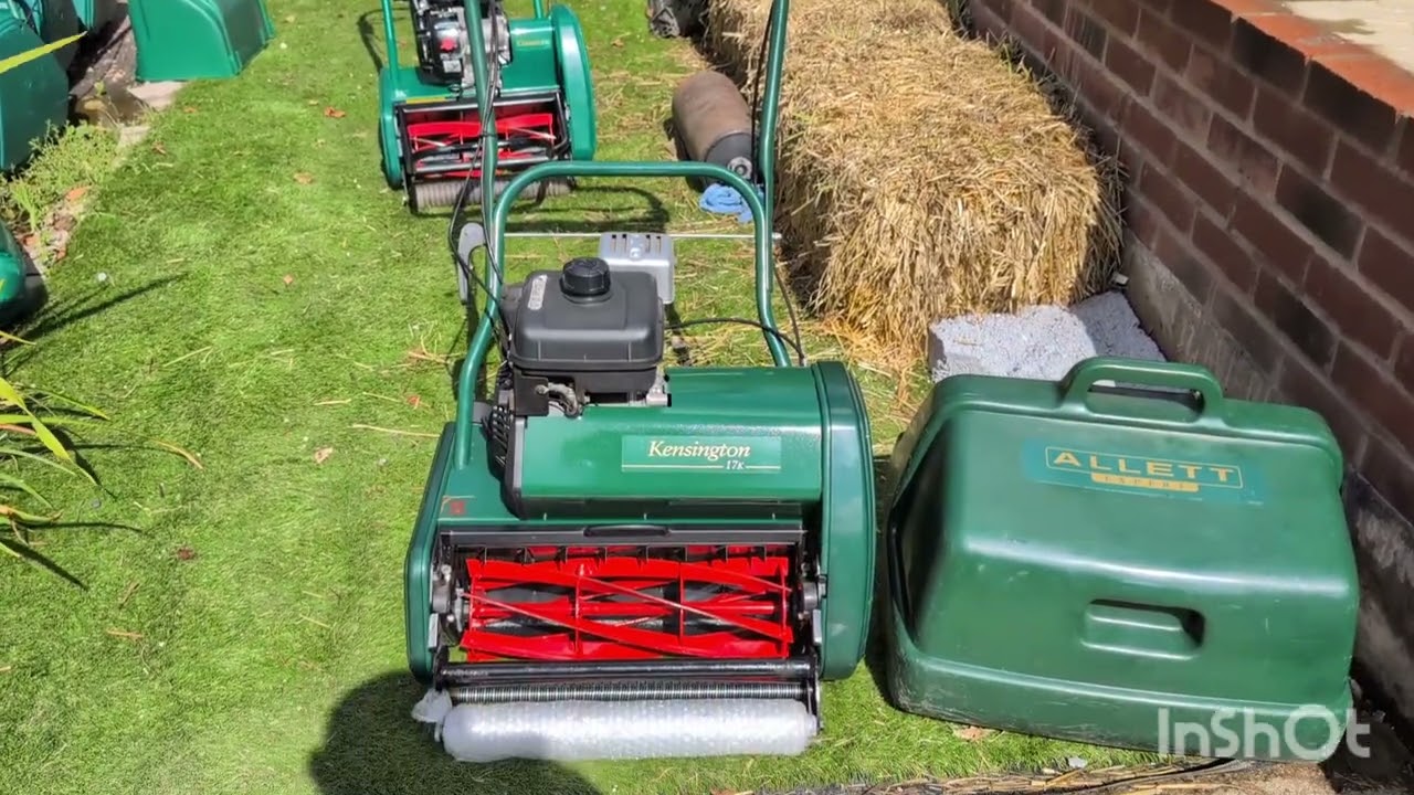Arrivals care of Spaceman. Both Allett mowers. 17k and 14L. Beauties 👌