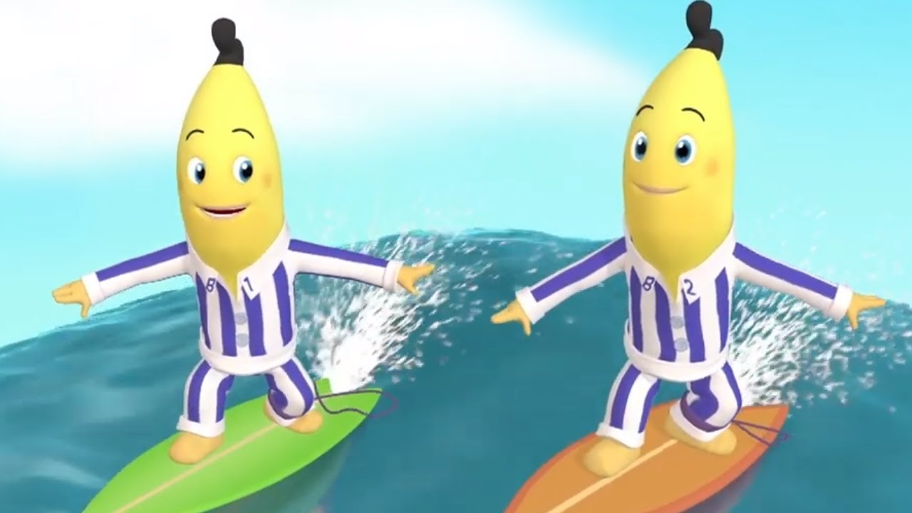 Surfs Up - Easter with the Bananas #8 - Full Episode Jumble - Bananas In Pyjamas Official