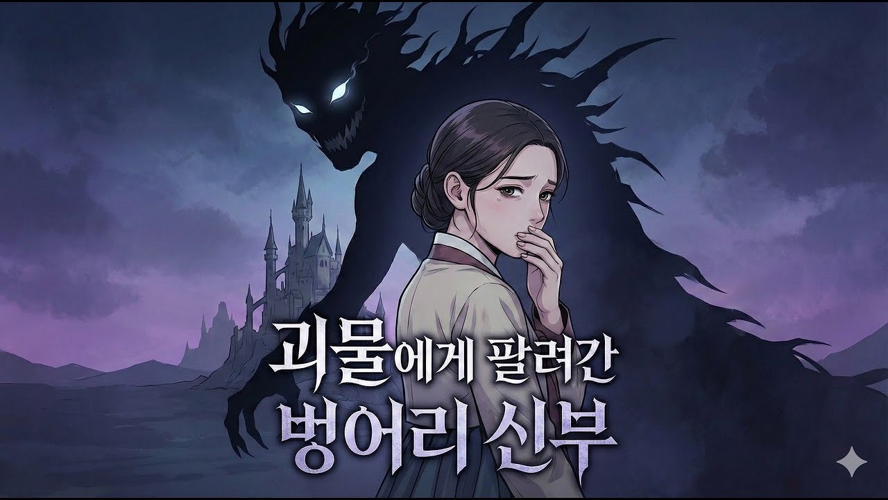 괴물에게 팔려간 벙어리 신부, 첫날밤 입을 열자 남편이 기절초풍하는데... (반전 소름)