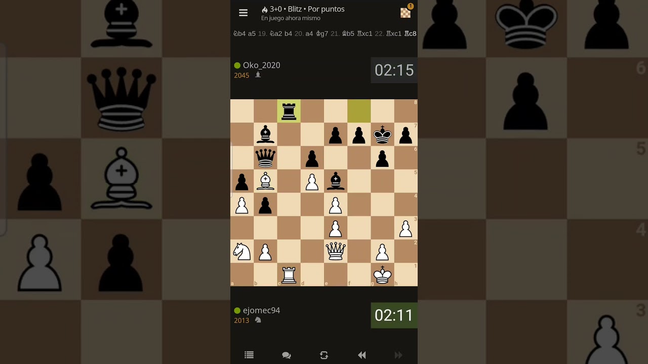 Partida blitz 3 + 0 #lichess  Blitz chess online