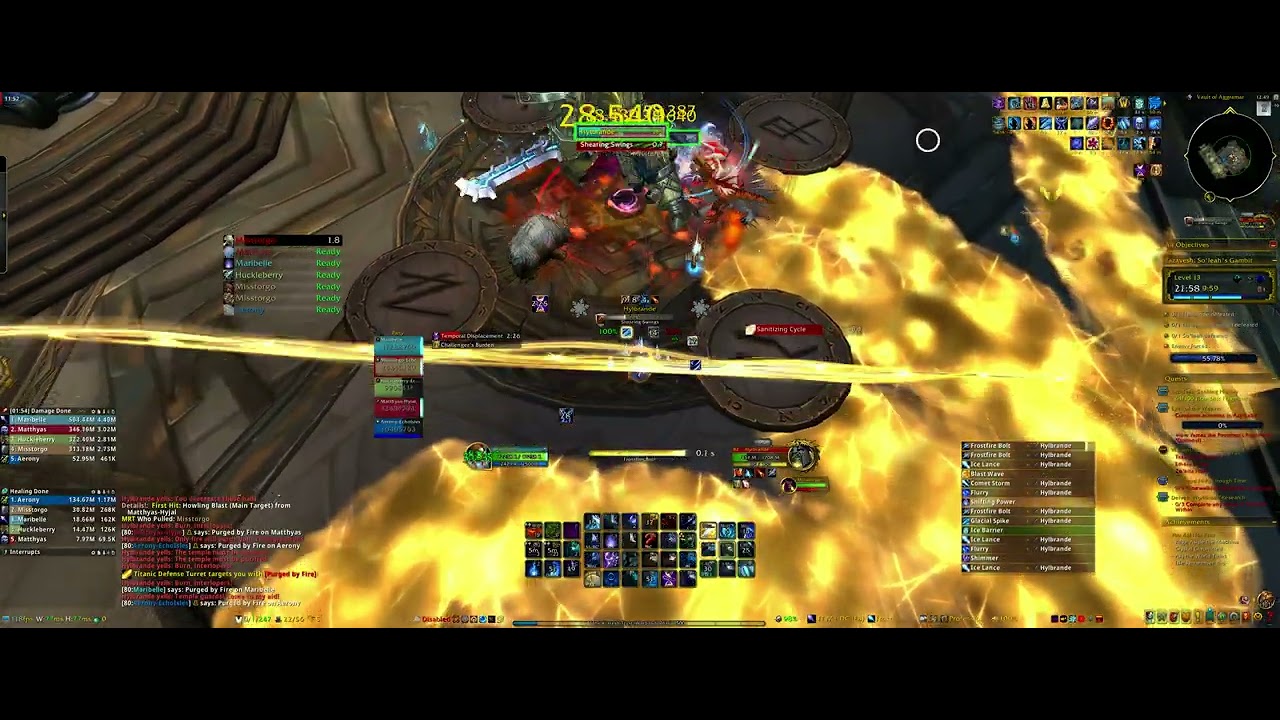 Dungeons S3: Tazavesh Gambit 13 Frost Mage 2025 12 10