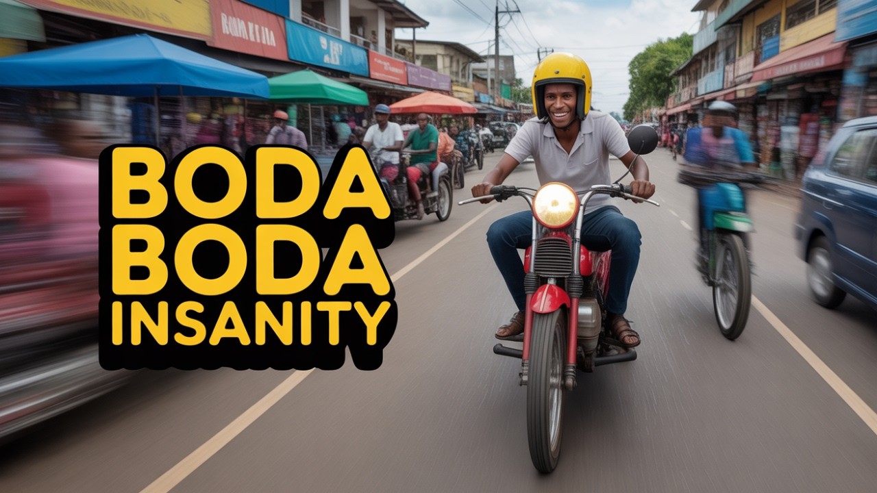 This Boda Boda Ride Through Mombasa is Insane