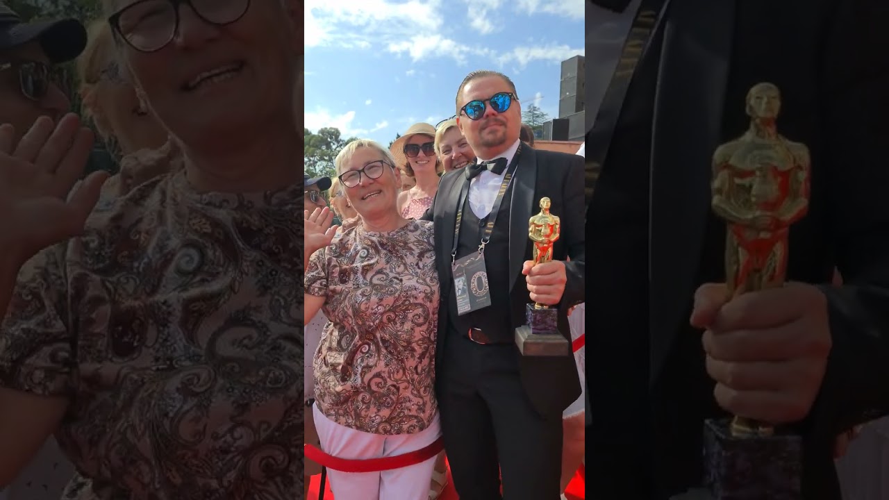 Лео у нас, на фестивале 