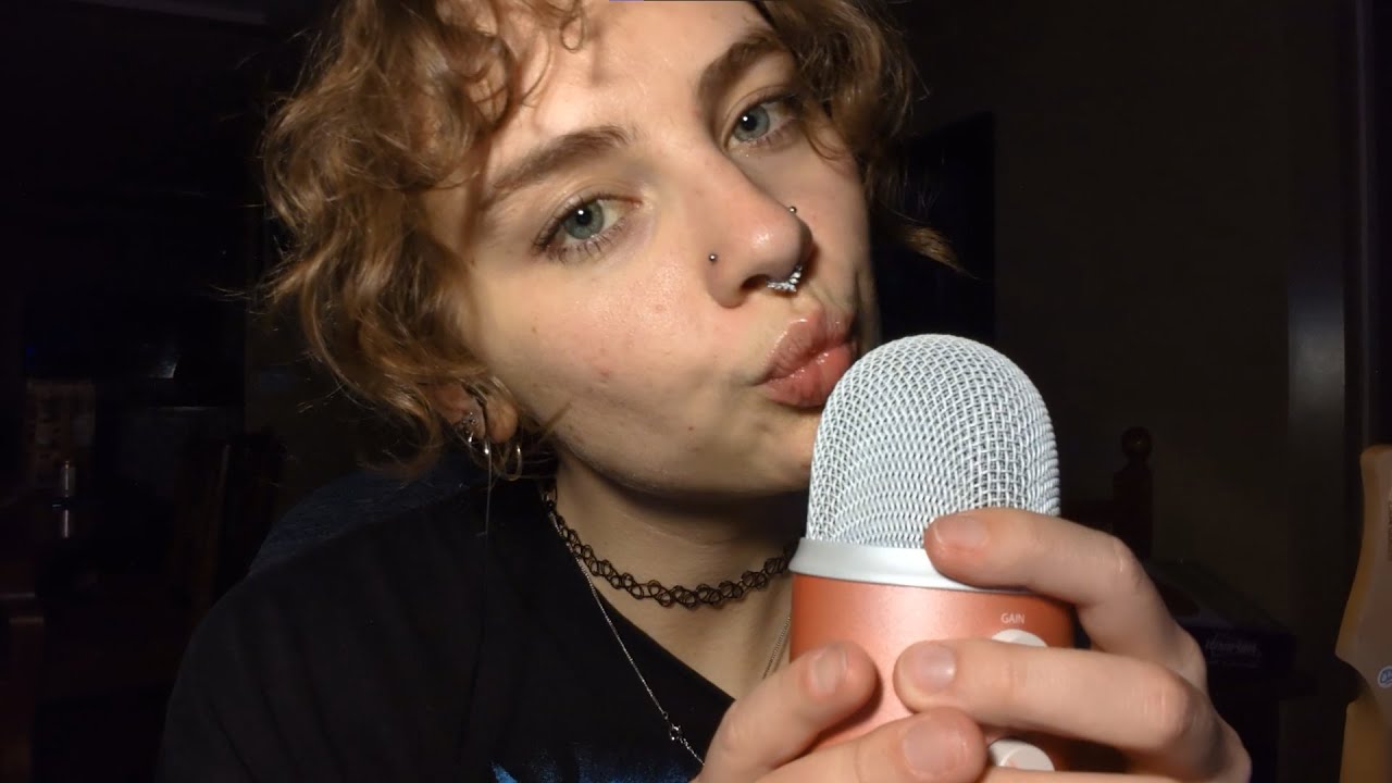 ASMR ~ Sticky Mic Kisses for the Best Tingles