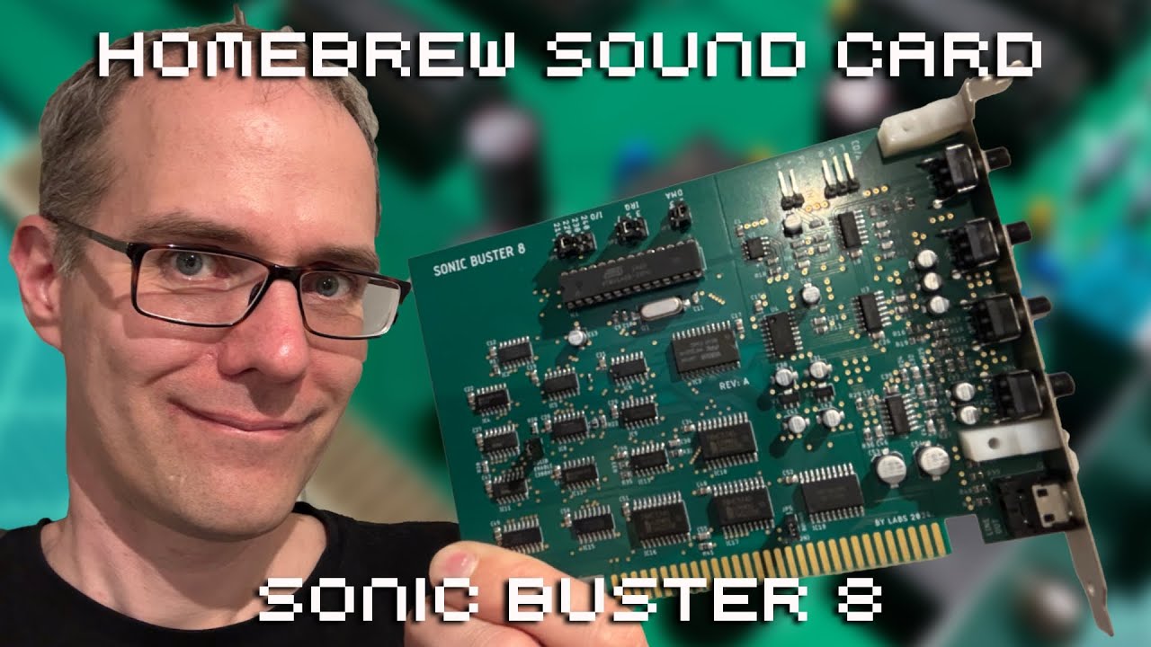 New Homebrew OPL3 Sound Card: Sonic Buster 8