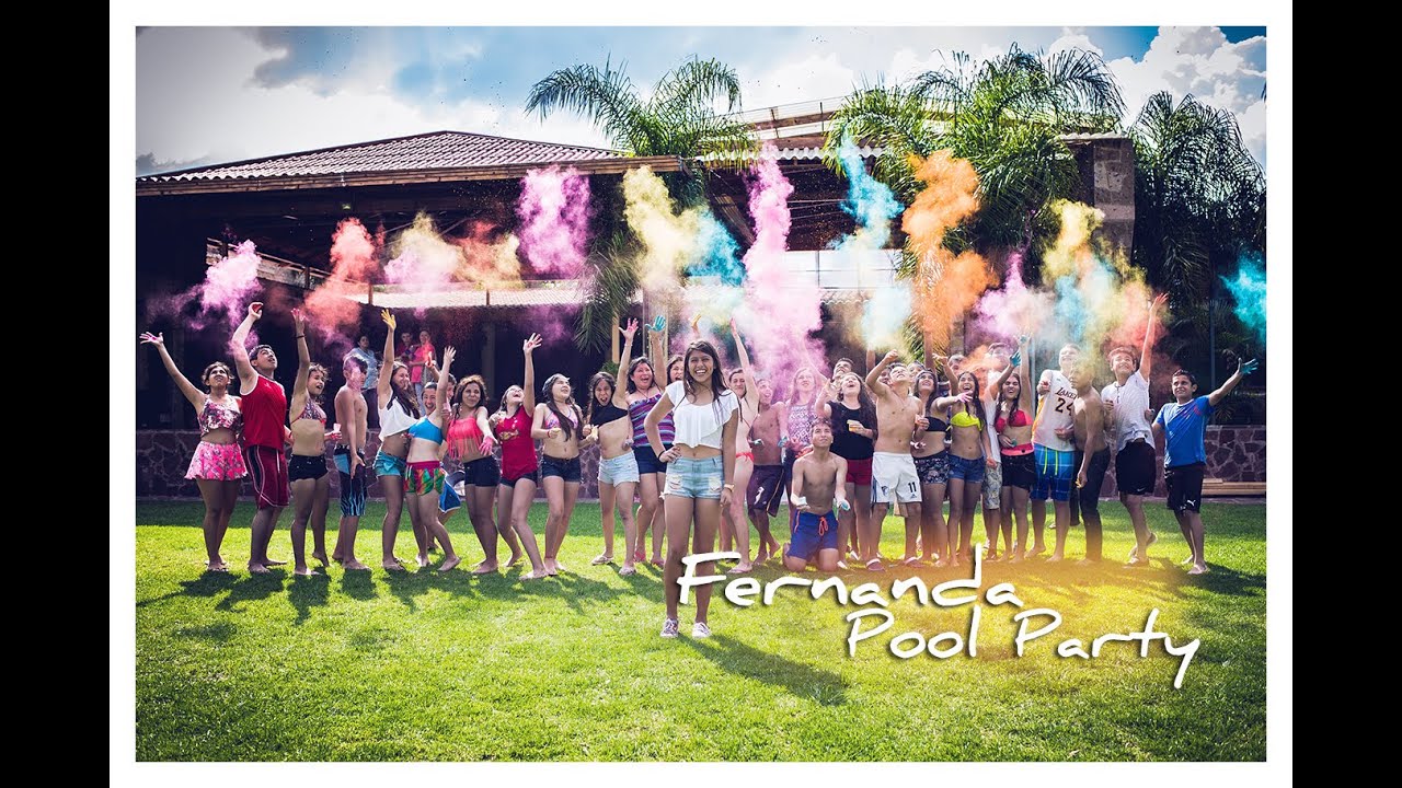 Pool Party Fernanda XV Session Clip Sesion de fotos Quince Años (XV años)