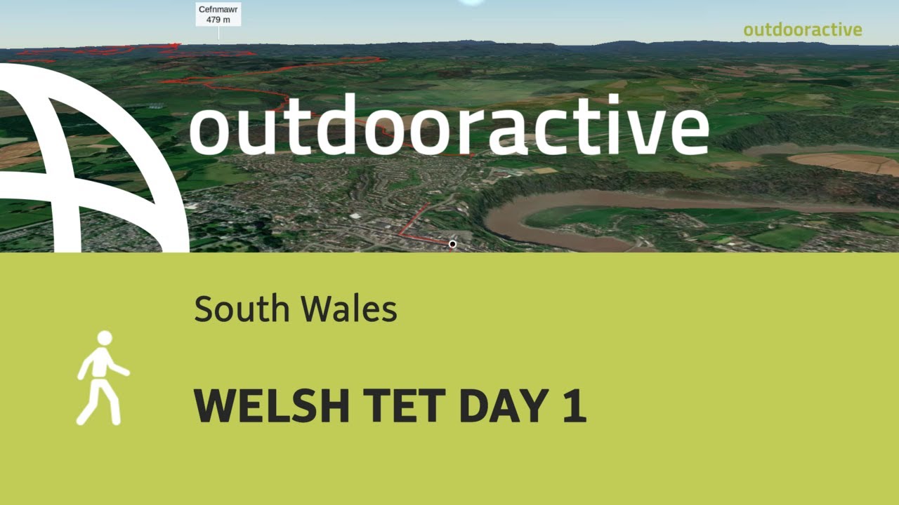 hike in South Wales: WELSH TET DAY 1