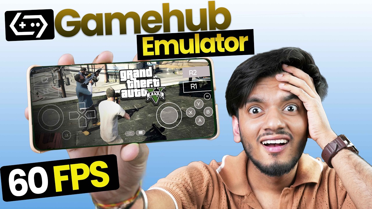 This SECRET Emulator Runs GTA 5 on a ₹25,000 Phone 😳🔥