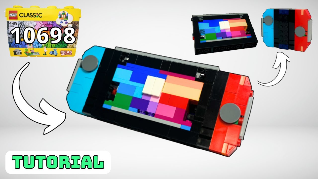 ニンテンドースイッチの作り方 - レゴクラシック10698レシピ（視聴者リクエスト）