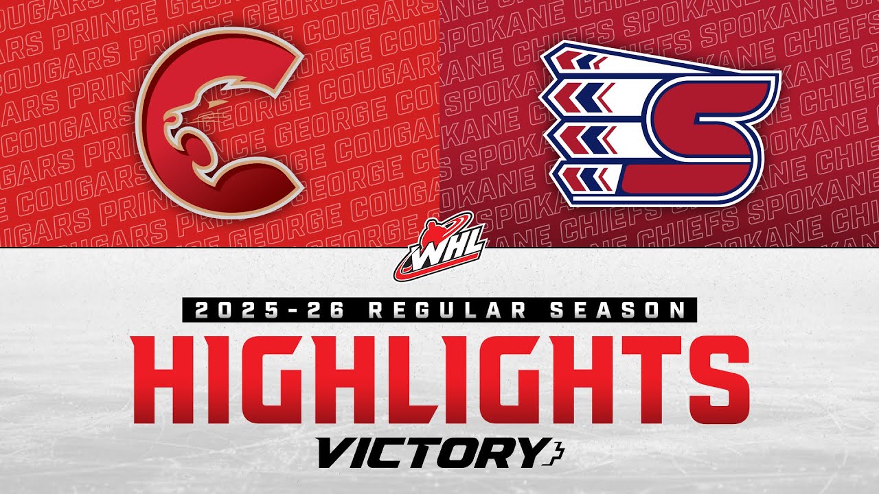 Prince George Cougars at Spokane Chiefs 10/03 | WHL Highlights 2025-26